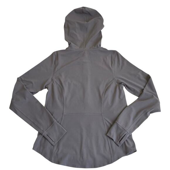 Universal Standard Game Next-to-Naked Hooded Zip Jacket Mocha Mousse  Sz S - Picture 11 of 16